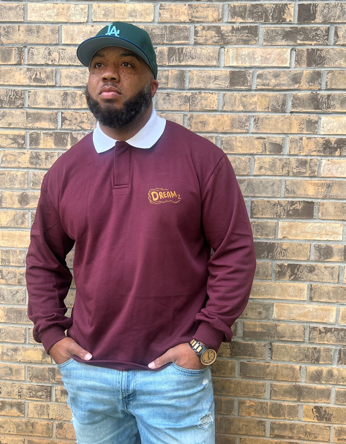 Classic Fit Dreamz Collar Rugby
