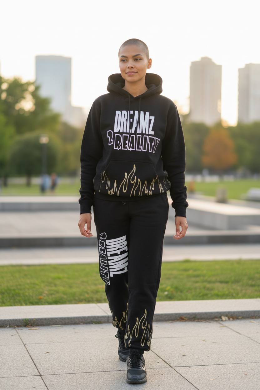 Dreamz Fleece Flames Pants
