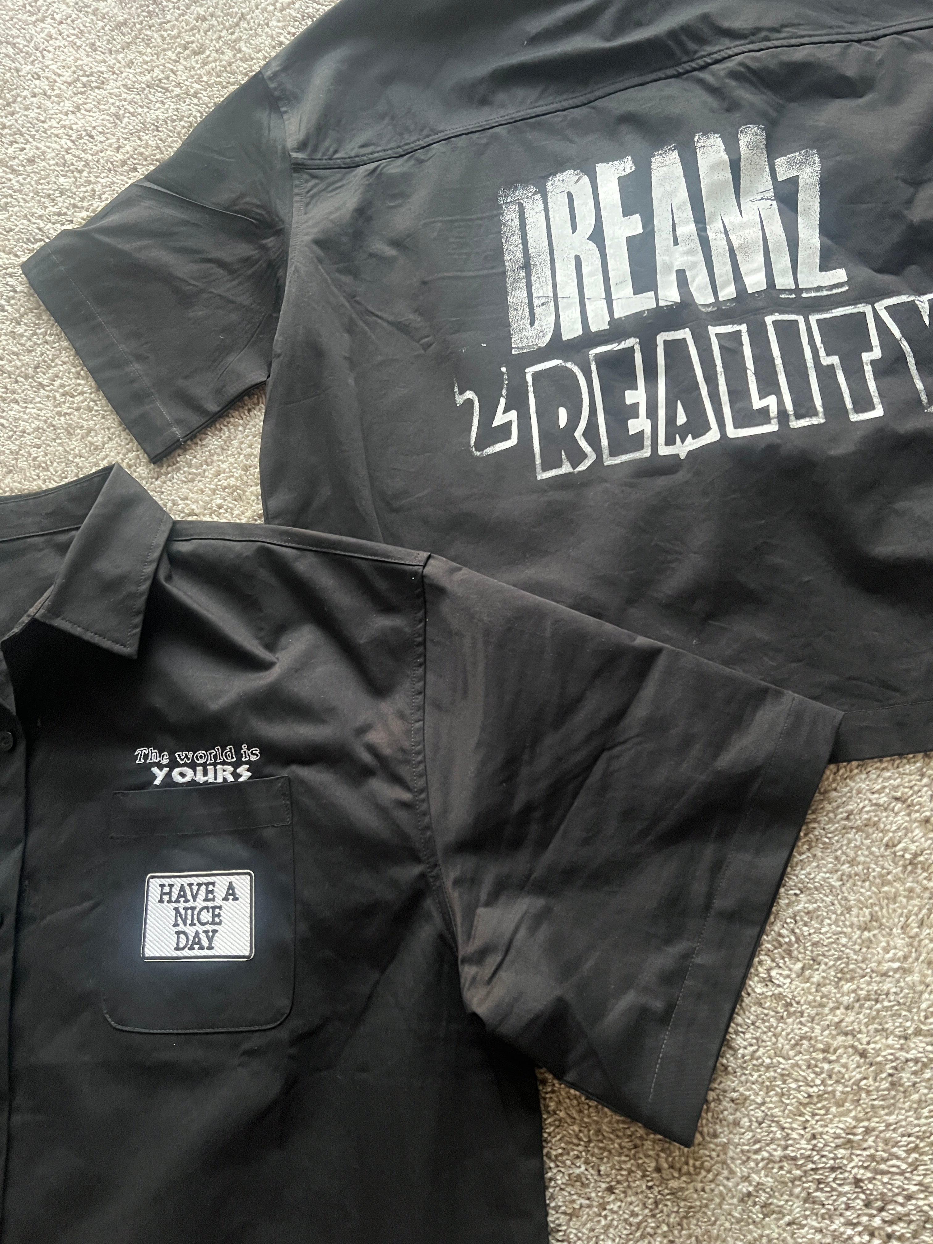 The World Is Yours Workwear Button-Up Shirt