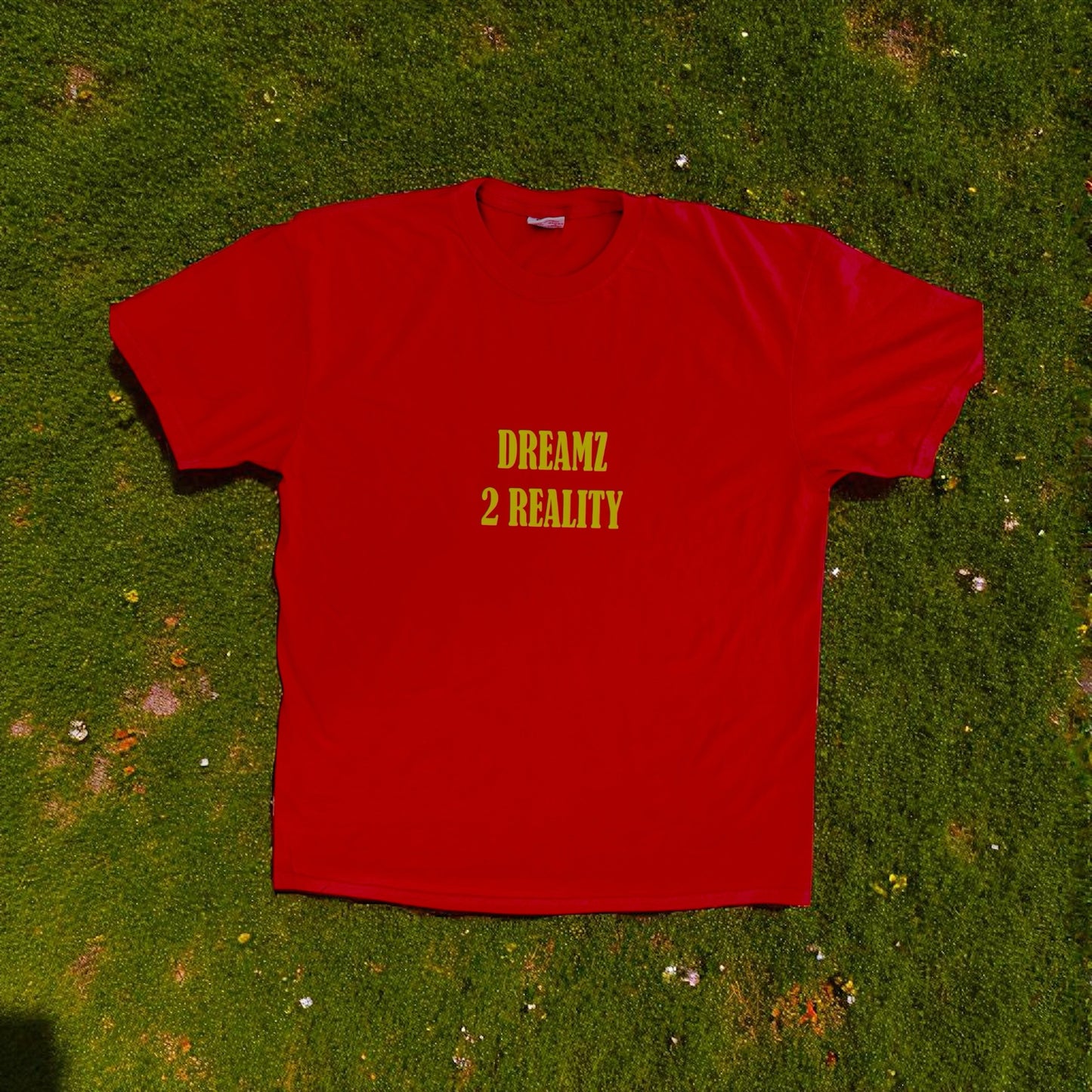 GOD FIRST DREAMZ SECOND (RED + MUSTARD)