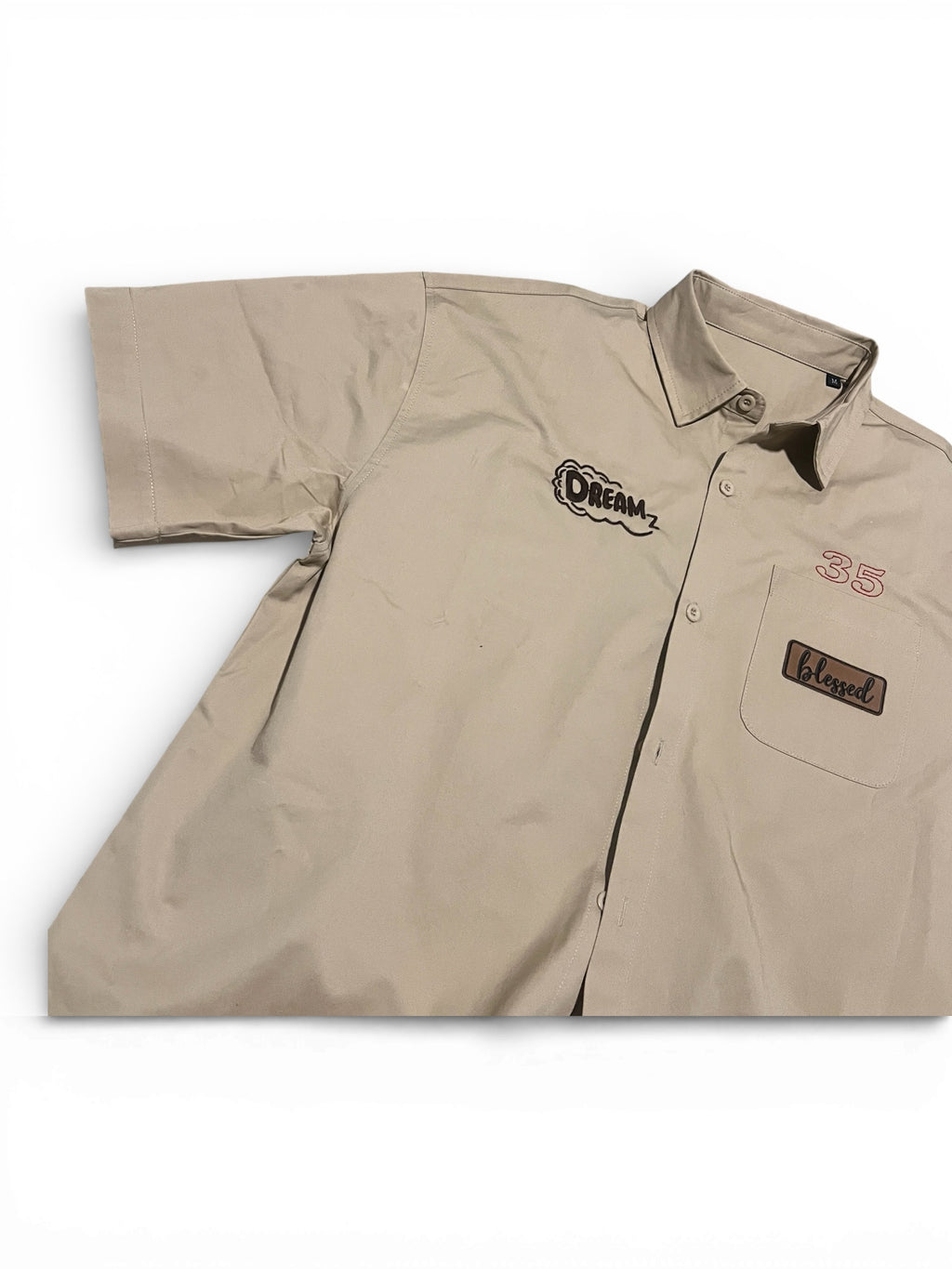 Blessed Workwear Button-Up Shirt