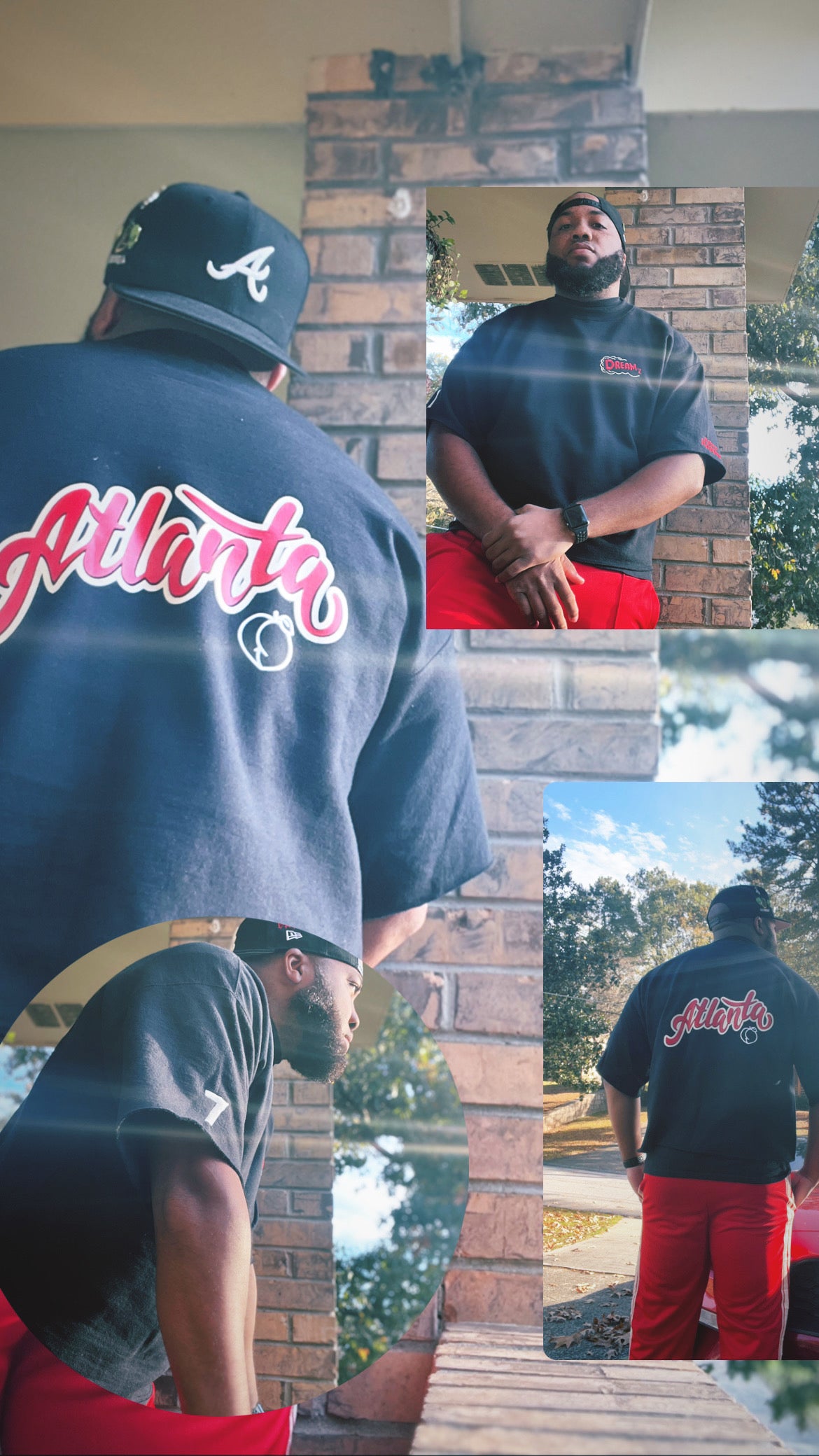 ATLANTA SWEATSHIRT (BLACK)