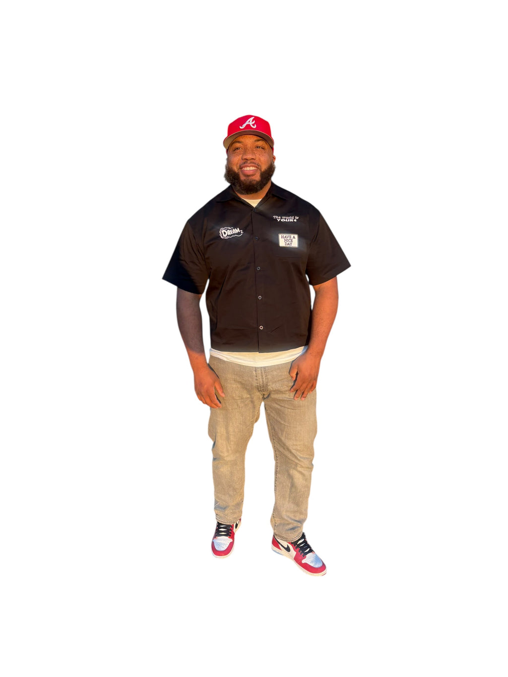 The World Is Yours Workwear Button-Up Shirt