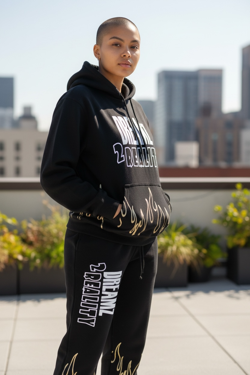 Dreamz Fleece Flames Pants