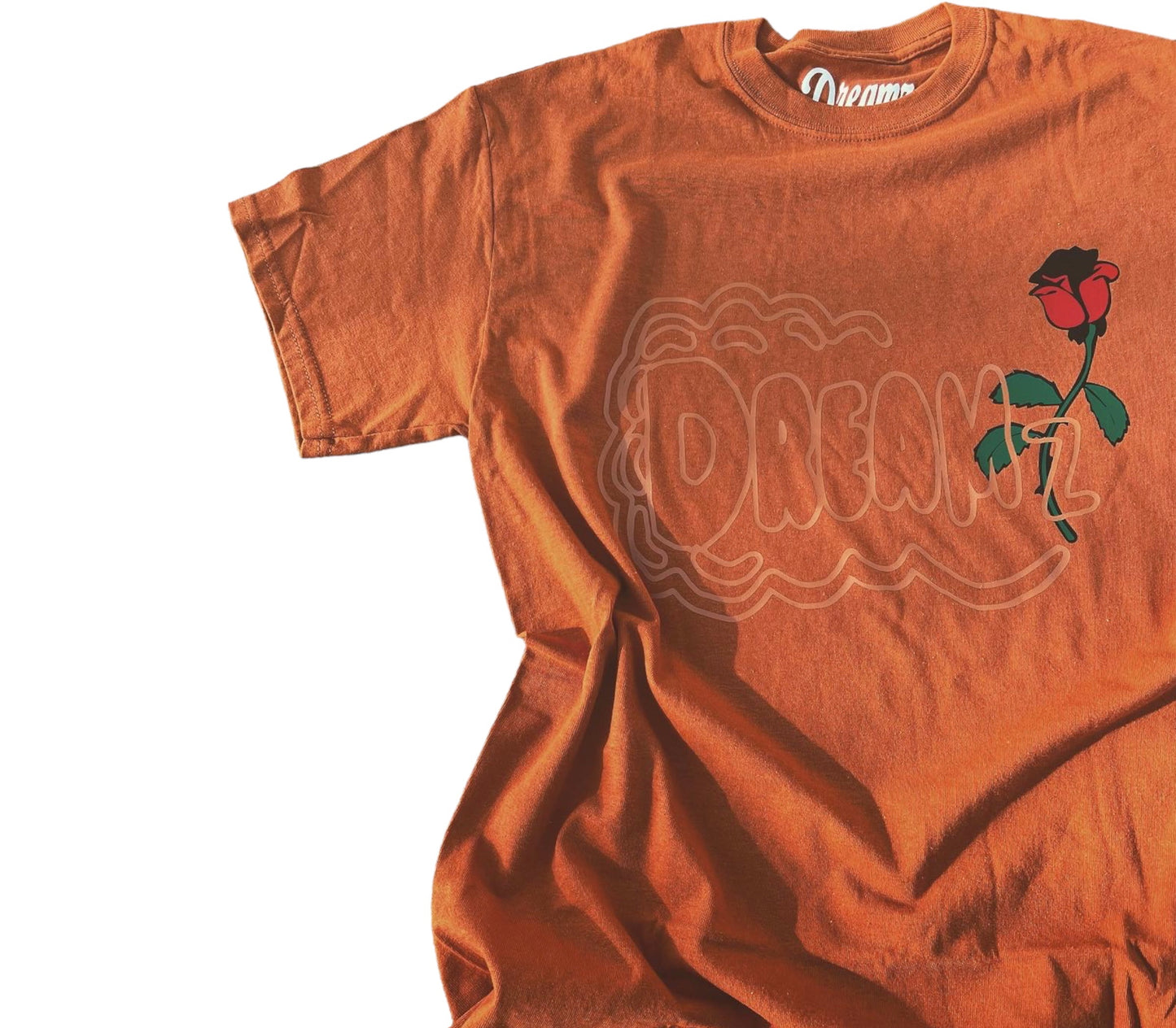 DREAMZ ROSE TEE - BURNT ORANGE